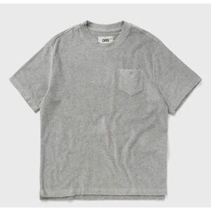 OAS Gray Terry Cloth Tshirt, Men's Size Large